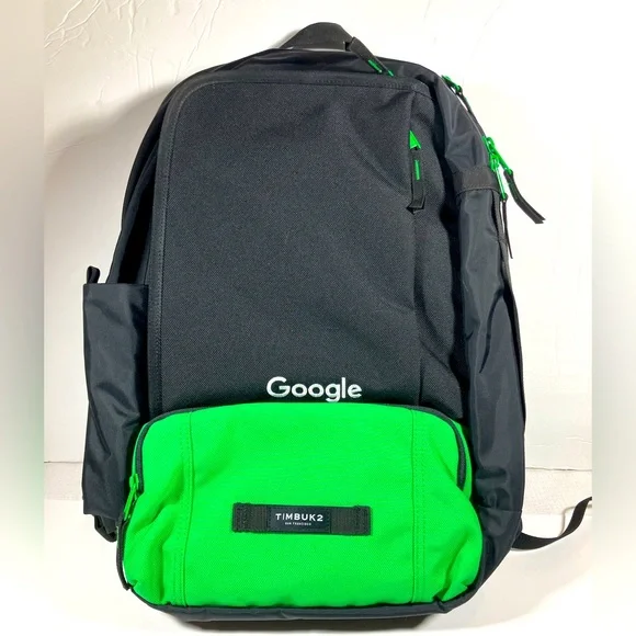 NEW-Never Used! Timbuk2 Q Laptop Backpack, Google Logo